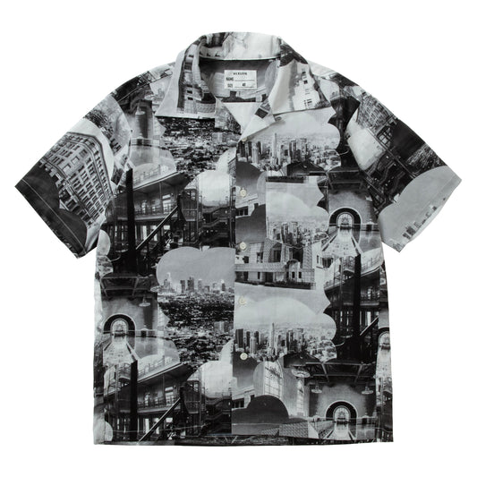 COTTON HAWAIIAN SHIRT B.R