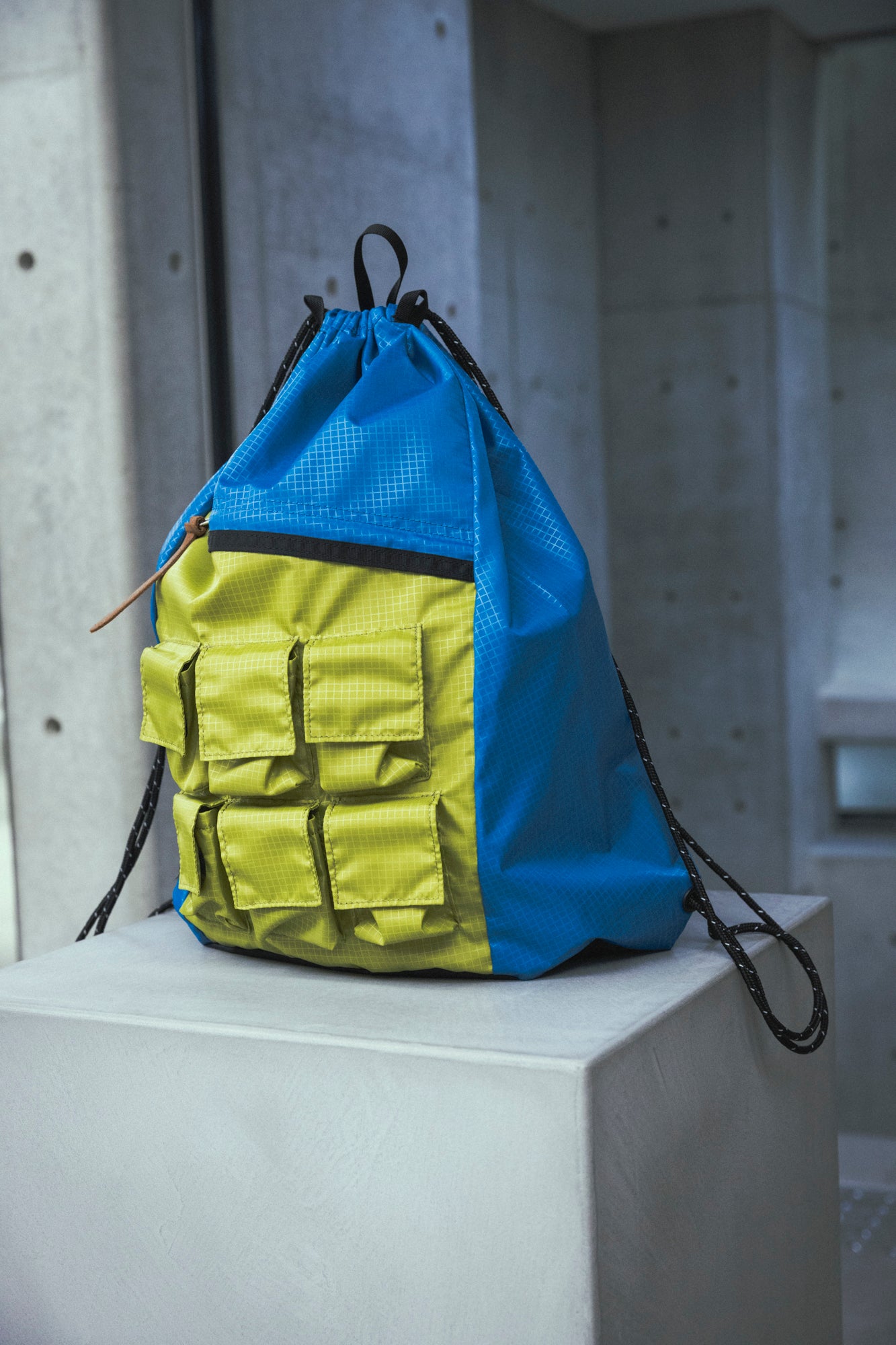 PARASITE KNAPSAC -BLUE×GREEN-