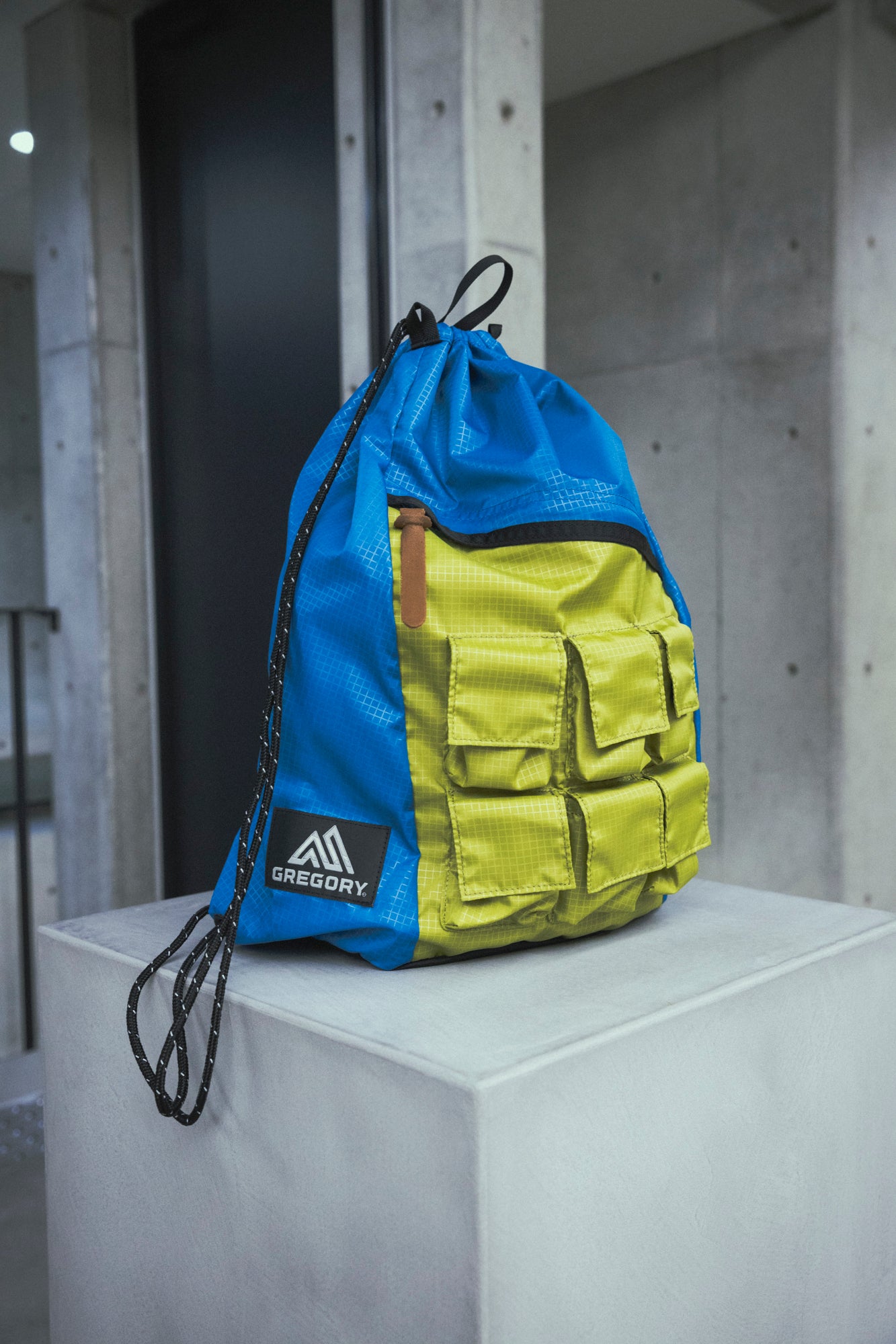 PARASITE KNAPSAC -BLUE×GREEN-