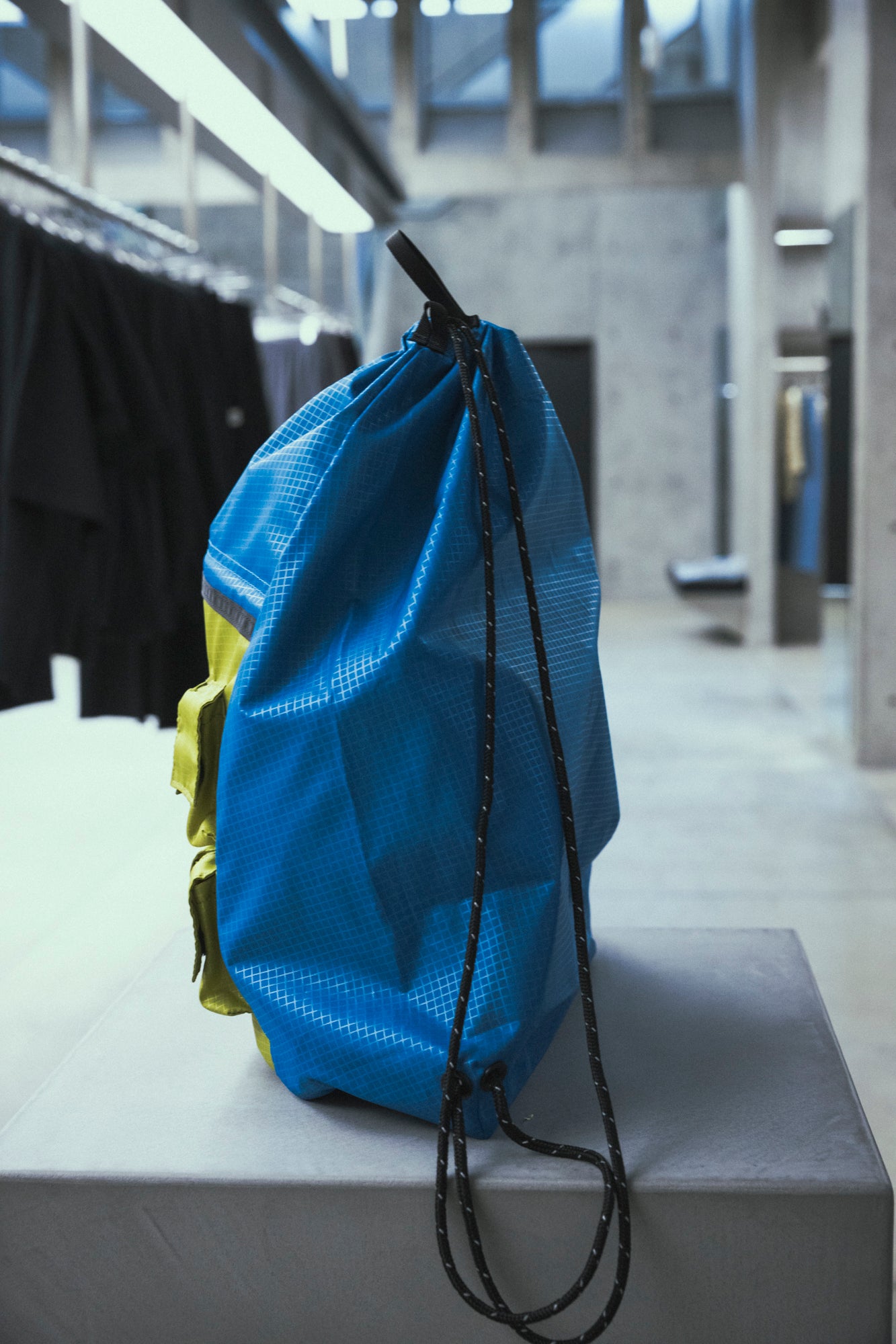 PARASITE KNAPSAC -BLUE×GREEN-