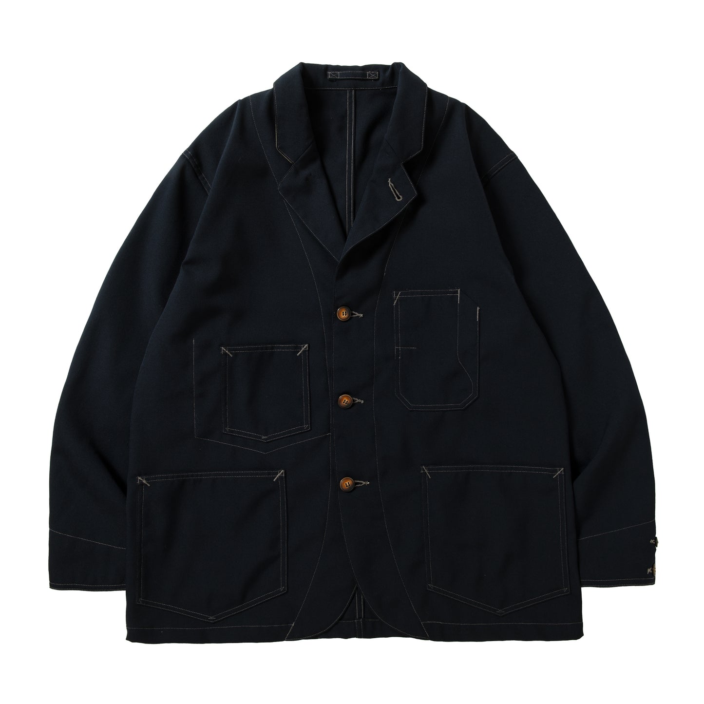 NAVY SERGE CHORE JKT