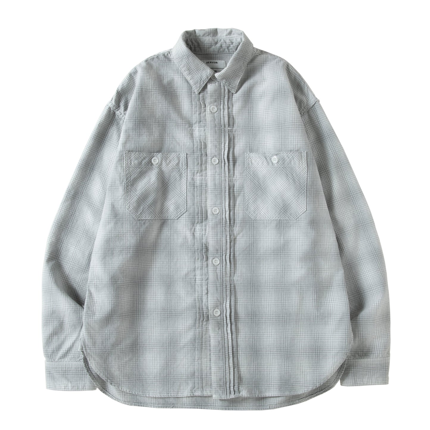 OVER DYED CHECK SHIRT