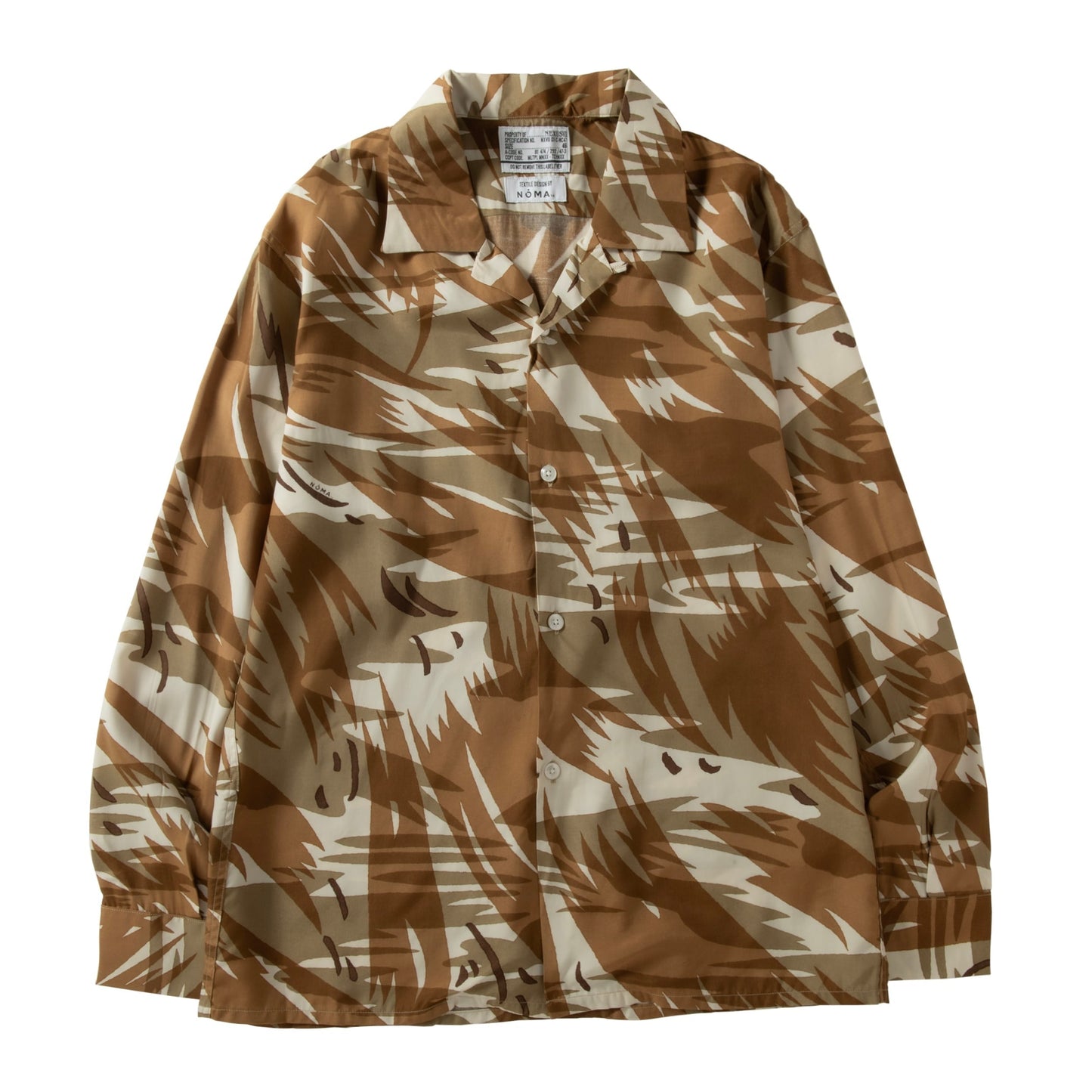 OPEN COLLAR SHIRTS “CAMOUFLAGE”