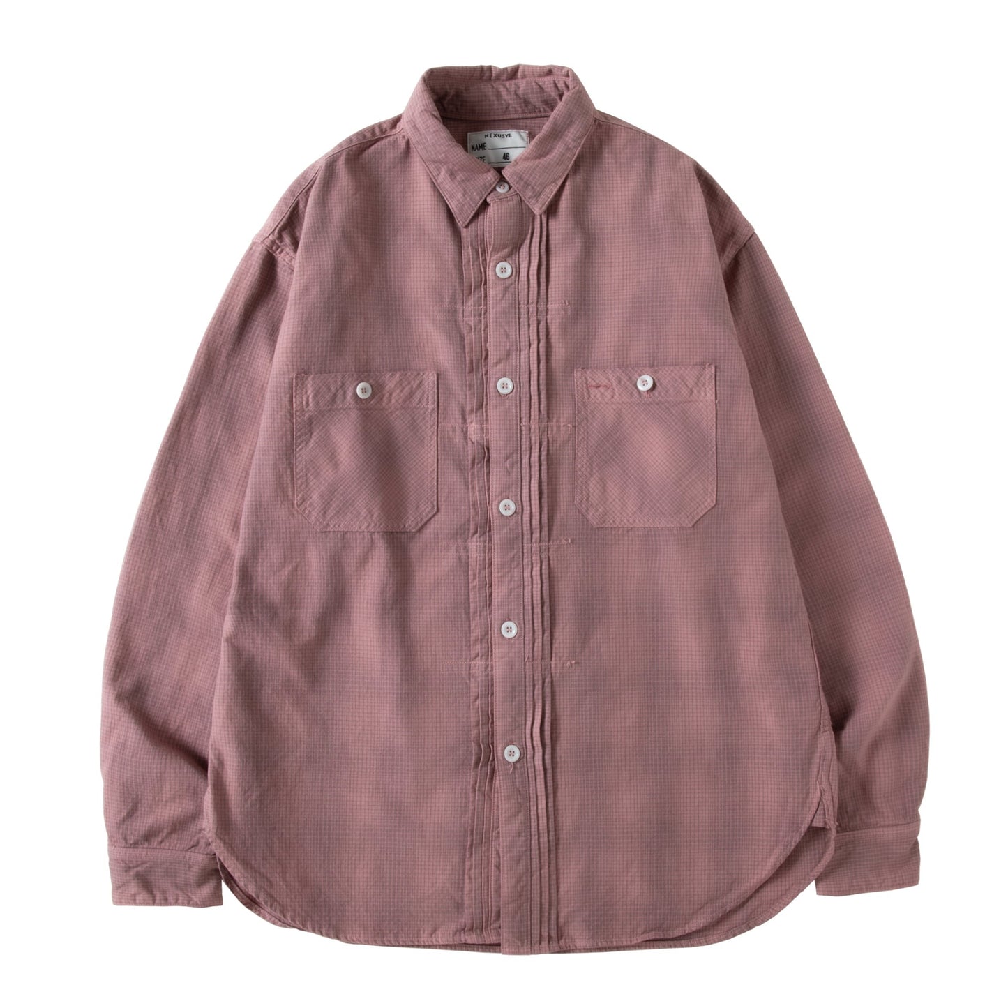 OVER DYED CHECK SHIRT