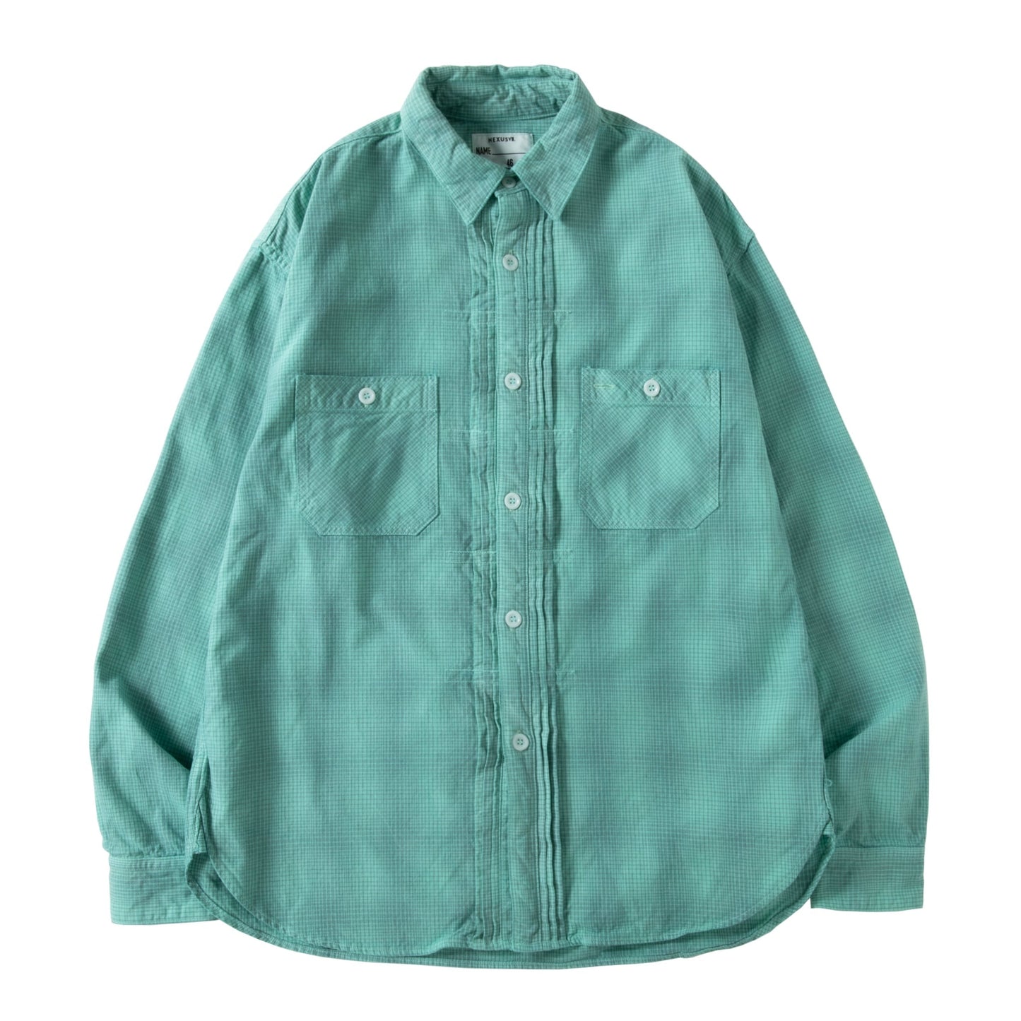 OVER DYED CHECK SHIRT