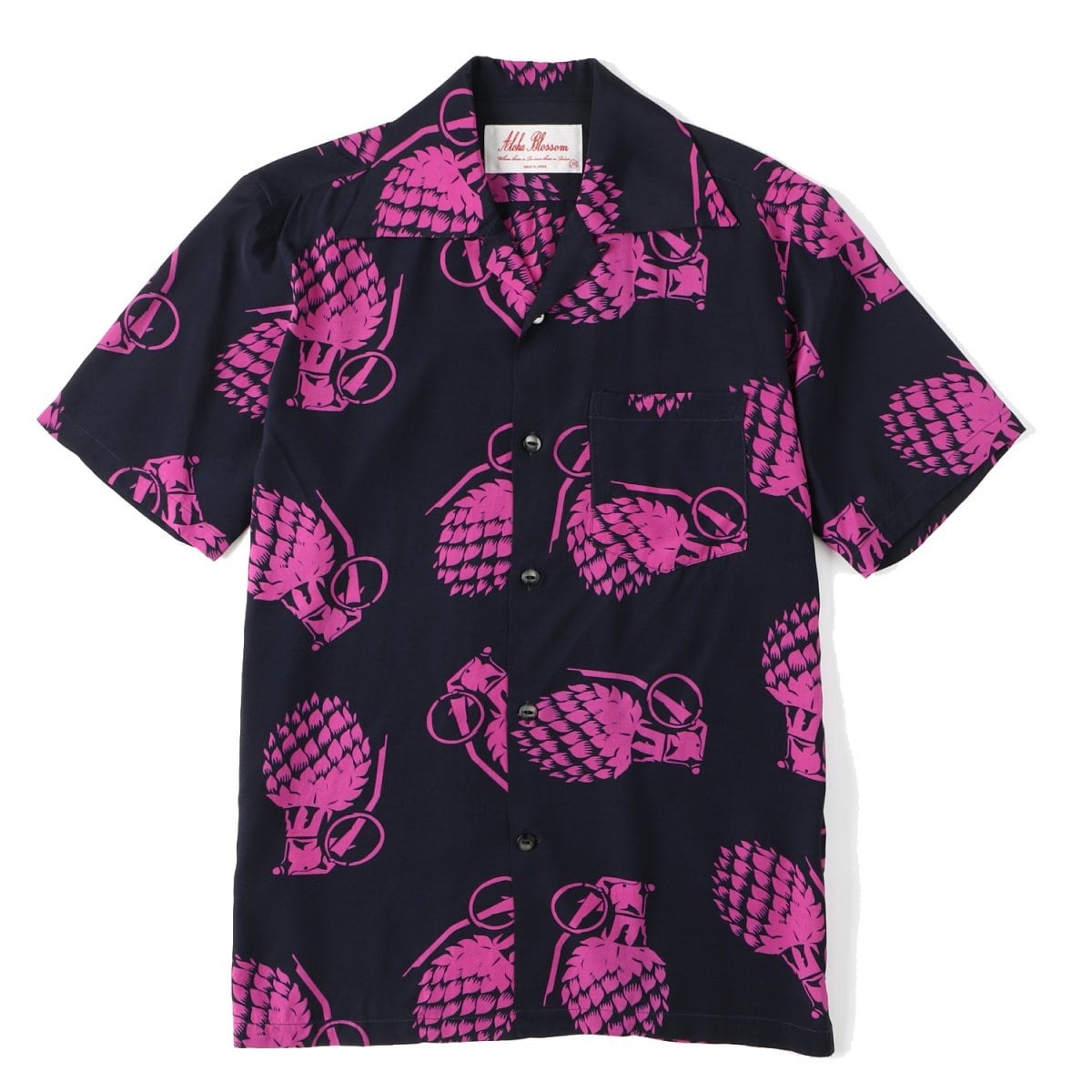 HAWAIIAN SHIRTS “GRENADE” BY YOSHIMI NAGAO