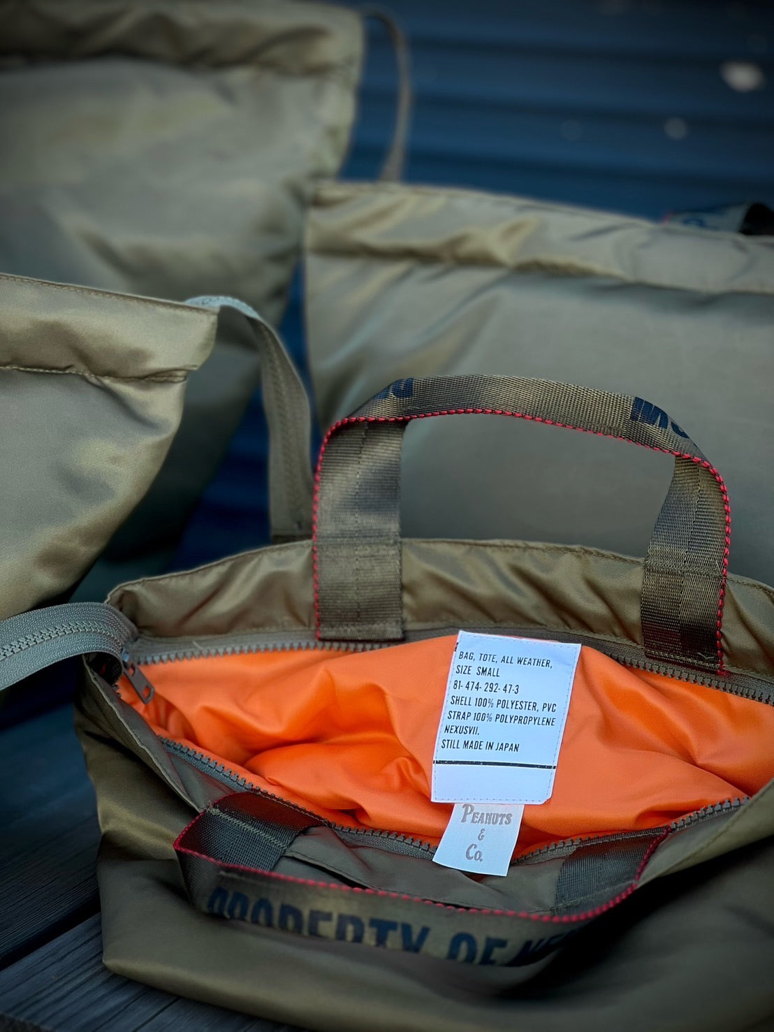 FLIGHT NYLON 2WAY TOTE-L