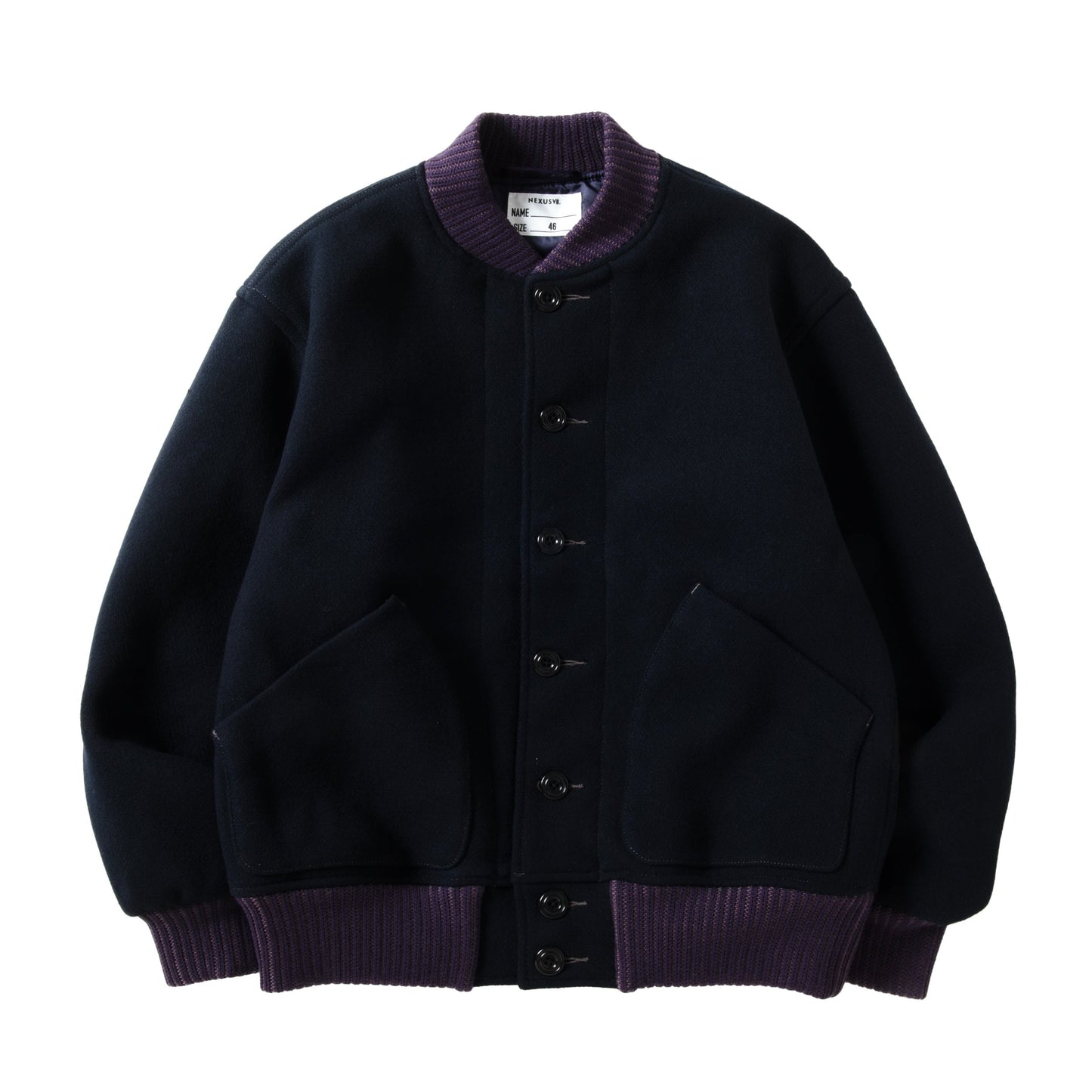 BUTTON VERSITY JACKET