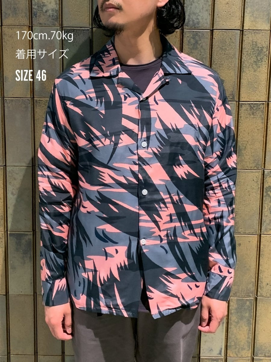 OPEN COLLAR SHIRTS “CAMOUFLAGE”