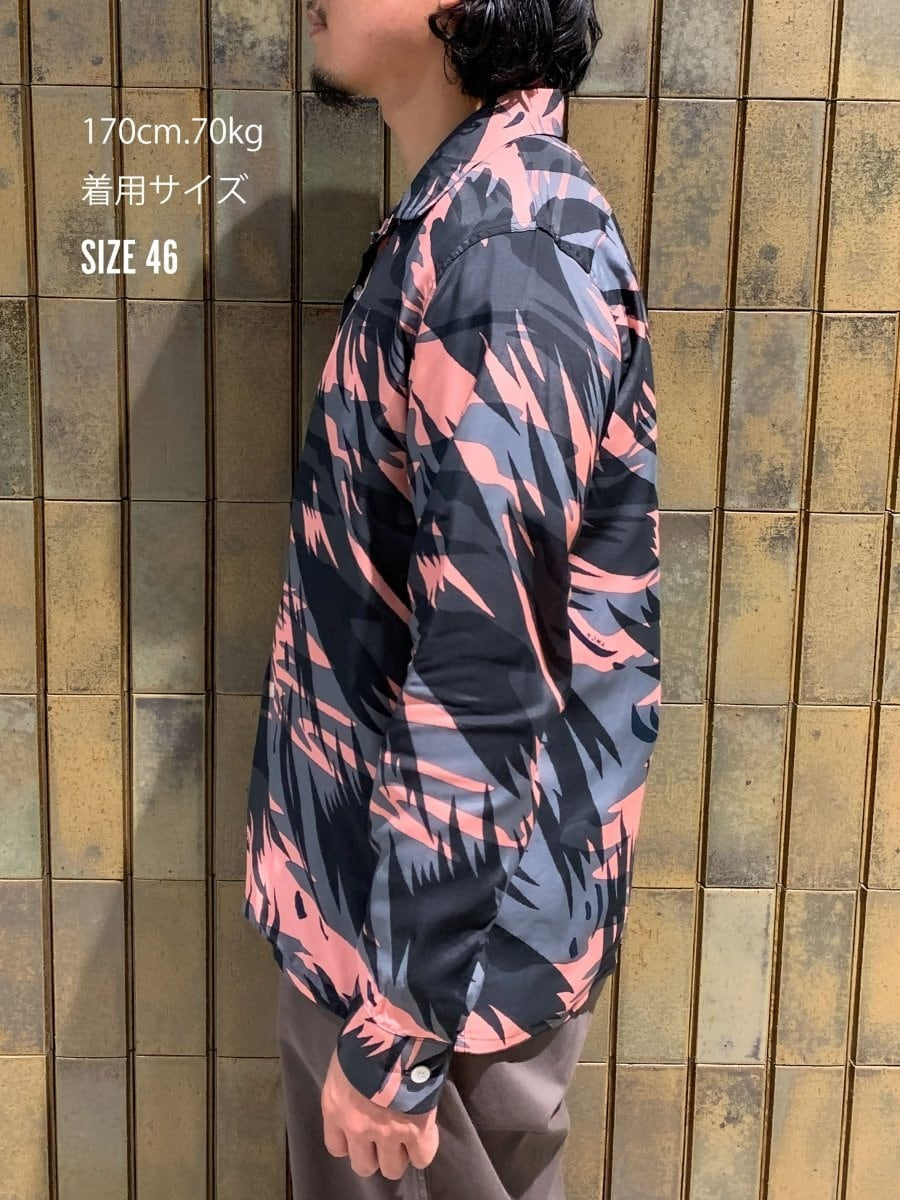 OPEN COLLAR SHIRTS “CAMOUFLAGE”