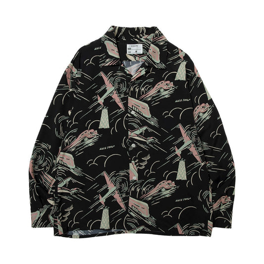 OPEN COLLAR SHIRT『TRANSPORTATION』