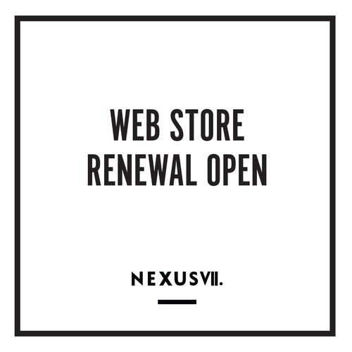 WEB STORE RENEWAL OPEN