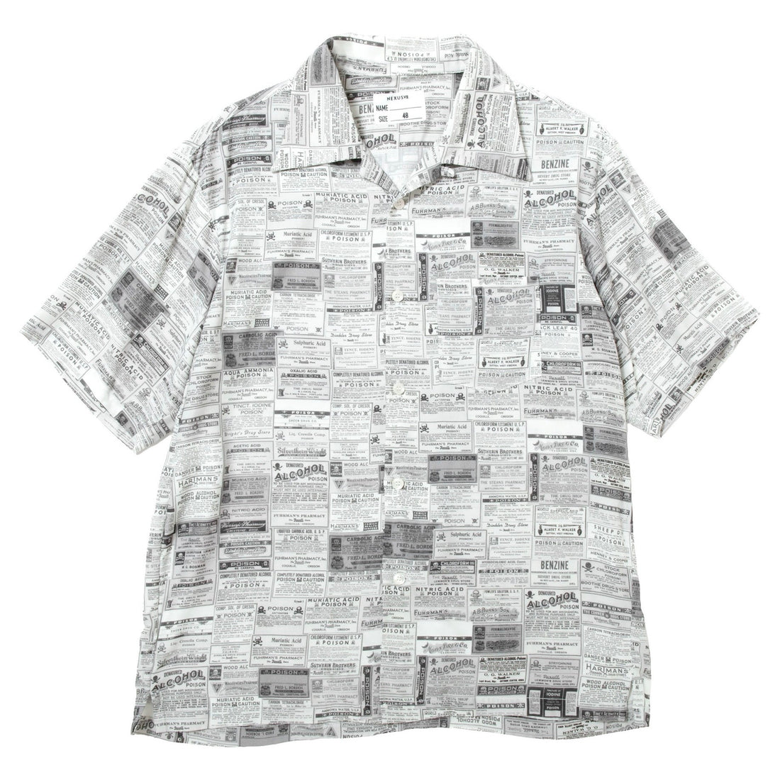 HAWAIIAN SHIRT『POISON BOTTLE』
