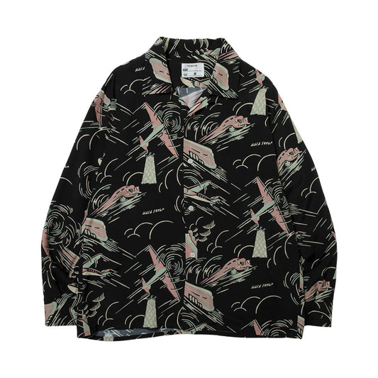 OPEN COLLAR SHIRT『TRANSPORTATION』