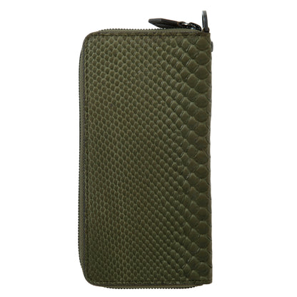 SNAKE SKIN LONG WALLET