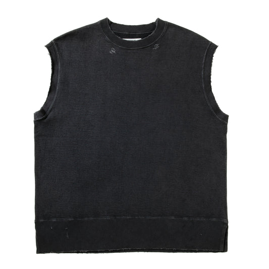 DAMAGED FLOCKY CREW VEST