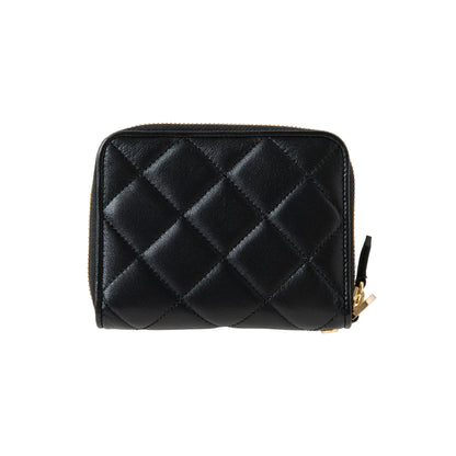 C QUILTED SHORT WALLET