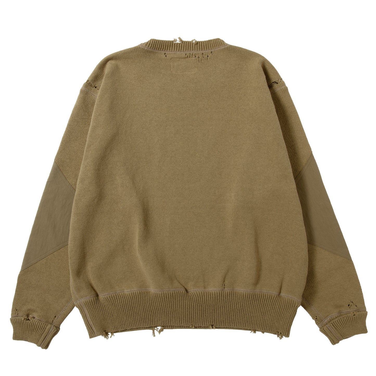 DAMAGED COTTON KNIT