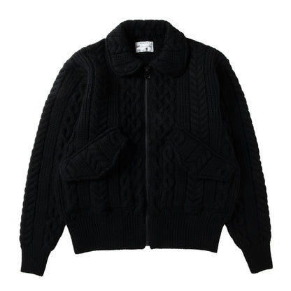 ALLAN CWU KNIT JACKET