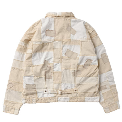 CRUSTED T-BACK JACKET HAND BLIND STITCH