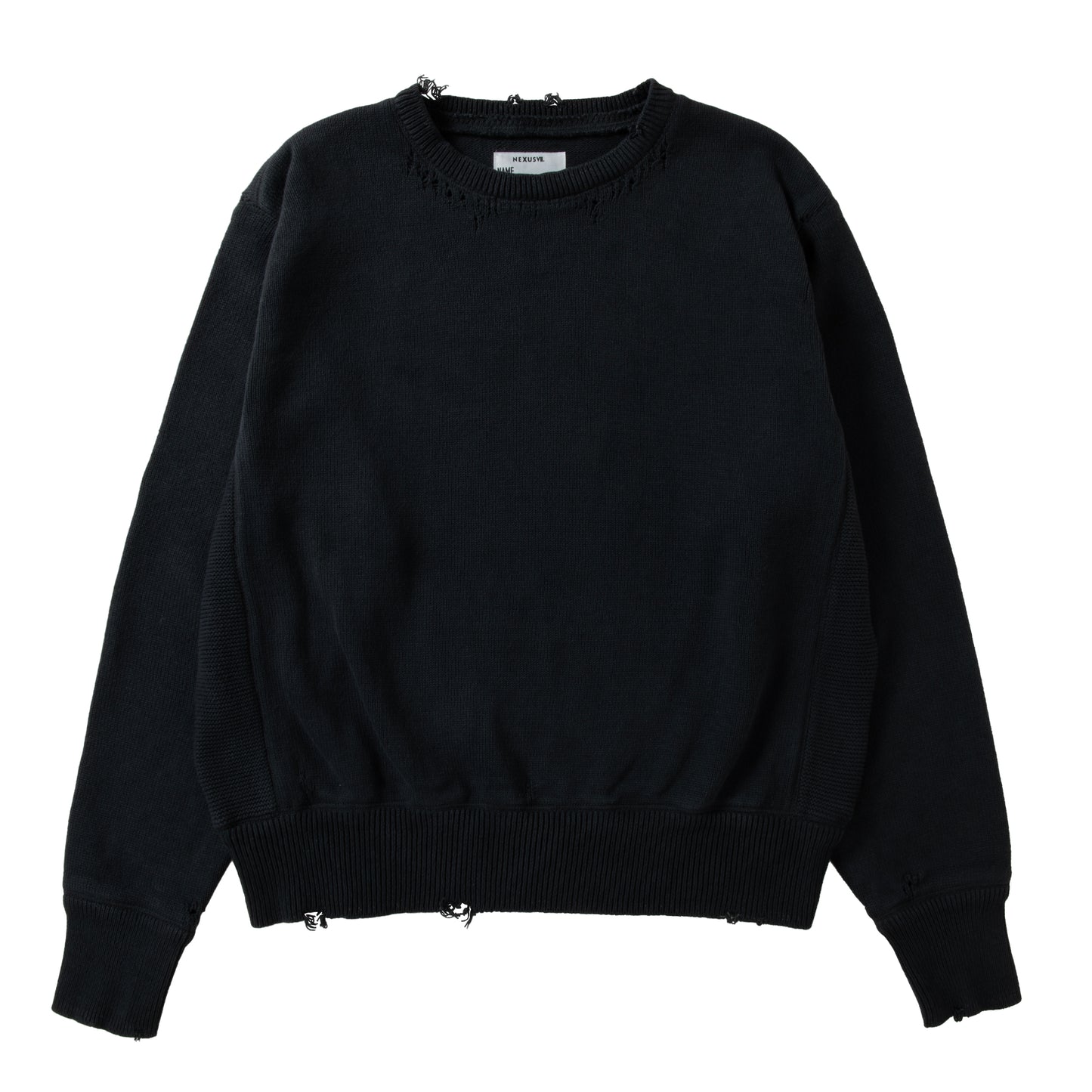 R.W DAMAGED KNIT