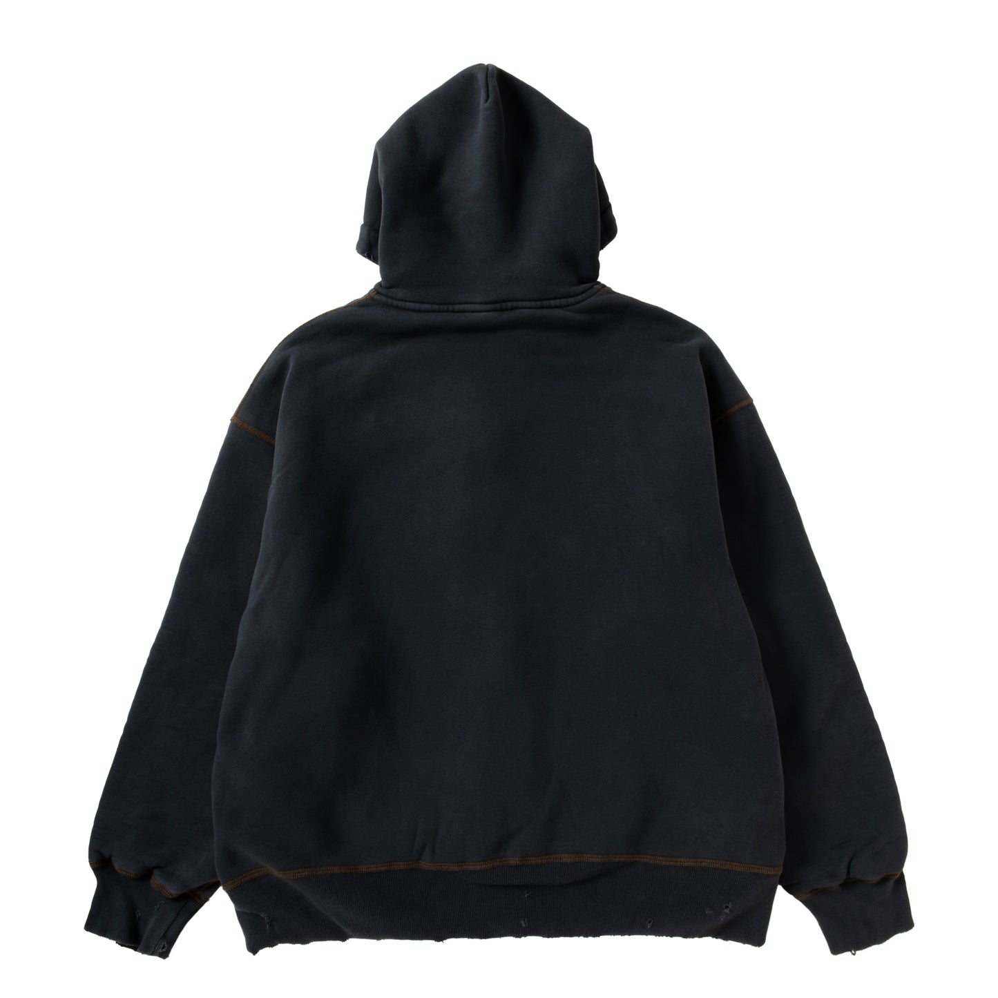 DAMAGED W-FACE HOODIE