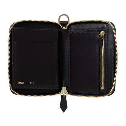 SNAKE SKIN SHORT WALLET