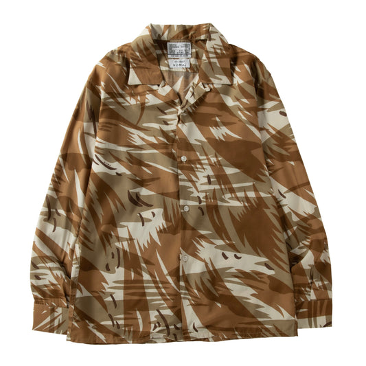 OPEN COLLAR SHIRTS 『CAMOUFLAGE』