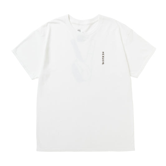BLACK & WHITE PEACE TEE