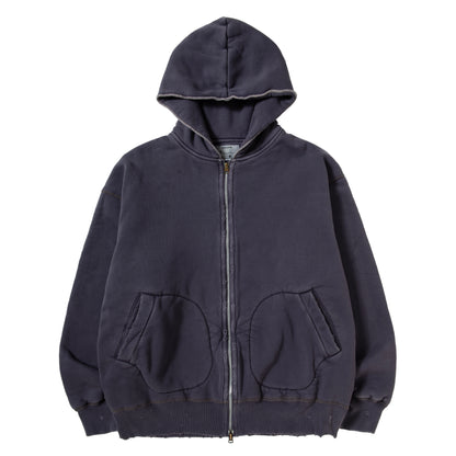 DAMAGED W-FACE LOCK HOODIE