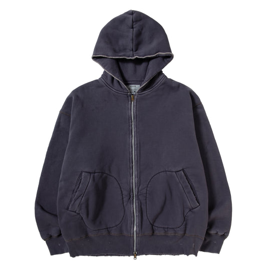 DAMAGED W-FACE LOCK HOODIE