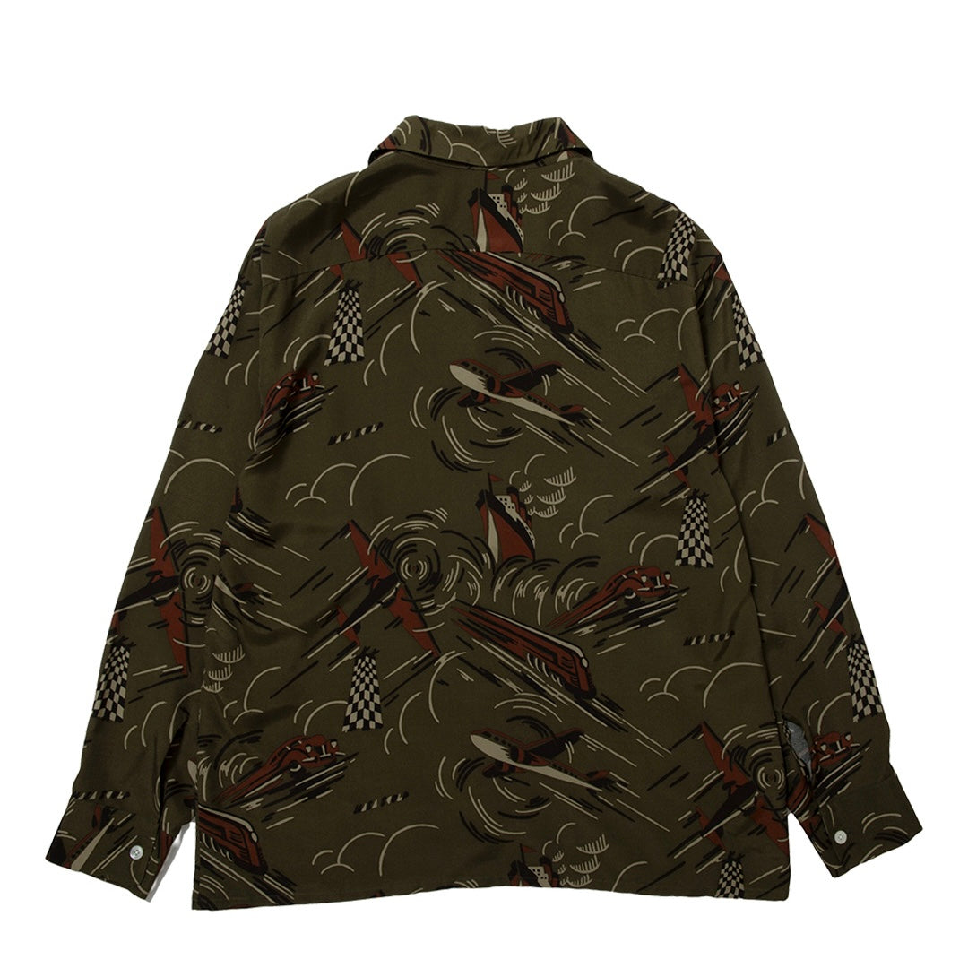 OPEN COLLAR SHIRT『TRANSPORTATION』