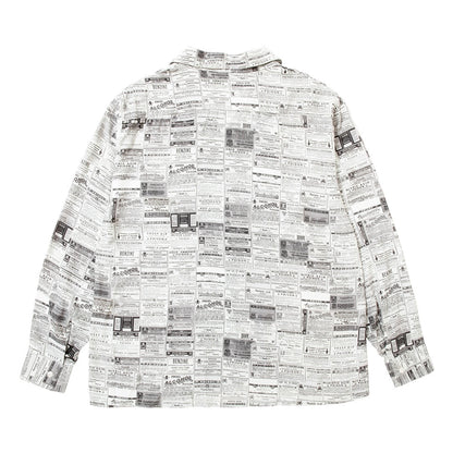 OPEN COLLAR SHIRT『POISON BOTTLE』