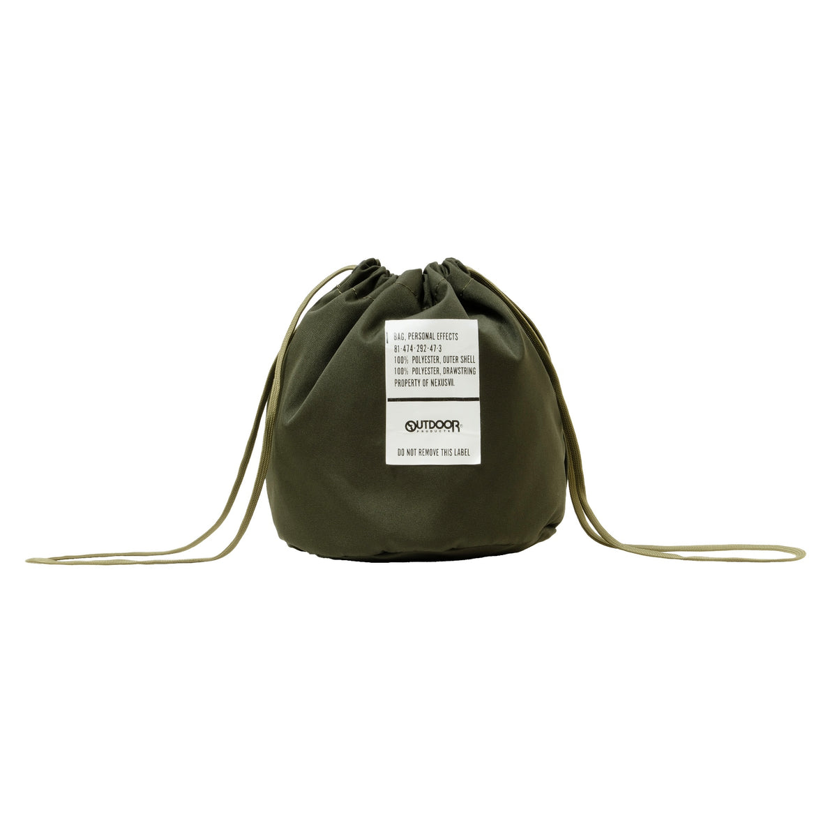 PERSONAL EFFECTS BAG