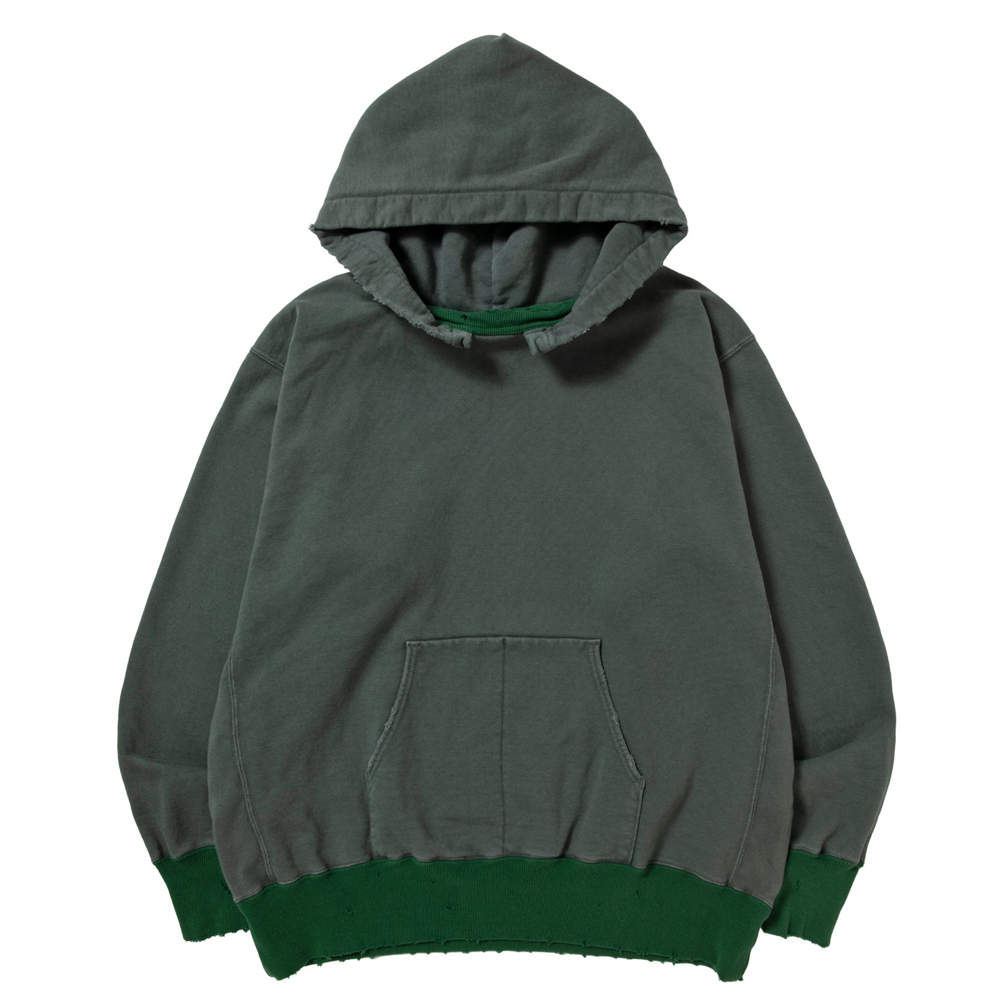 DAMAGED 2TONE AFTER HOODY