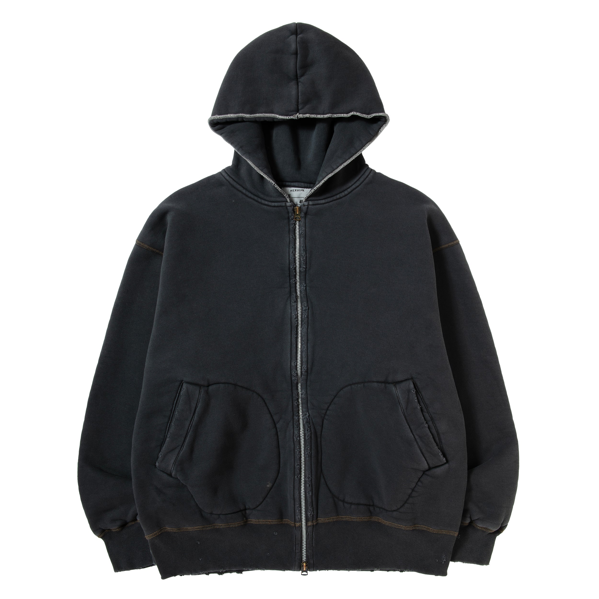 DAMAGED W-FACE LOCK HOODIE – NEXUSVII.