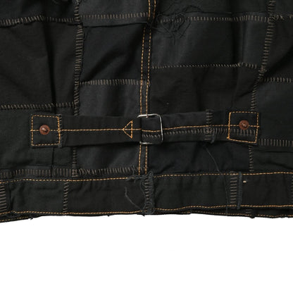 CRUSTED T-BACK JACKET HAND BLIND STITCH